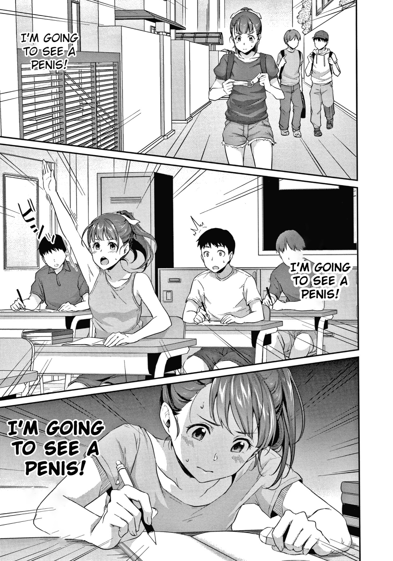 Hentai Manga Comic-Puberty Study Session-Read-11